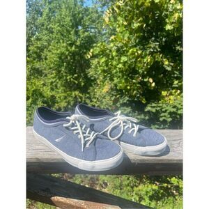 Nautica Blue Denim Men’s Tennis Shoes Sneakers Size 9.5